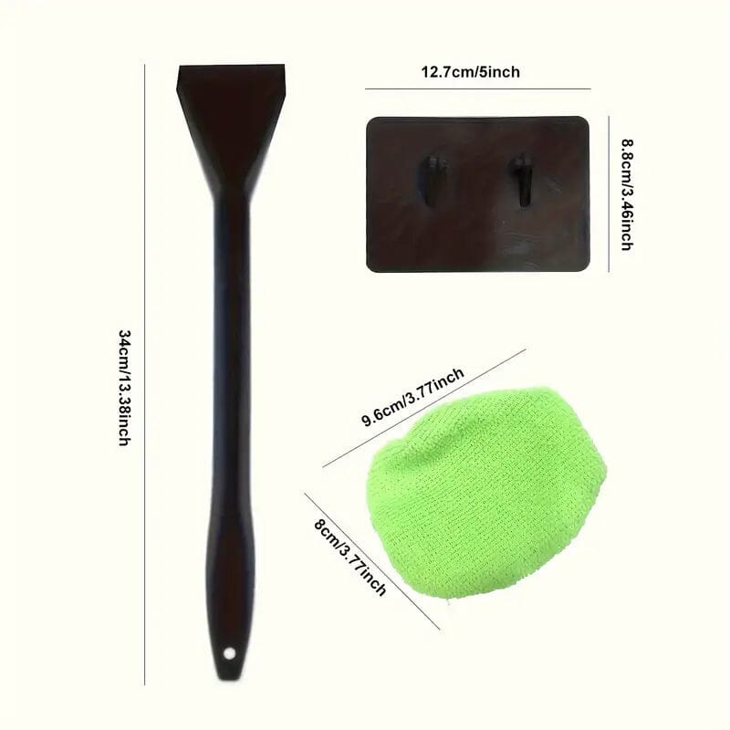 2-Pack: Long Handle Car Window Windshield Cleaner Brush Kit Automotive - DailySale