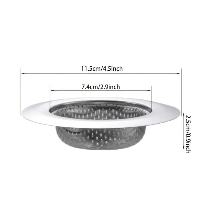 2-Pack: Stainless Steel Kitchen Sink Strainer Kitchen Tools & Gadgets - DailySale