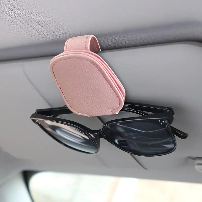 2-Pack: Sunglasses Holders for Car Visor Automotive Pink - DailySale