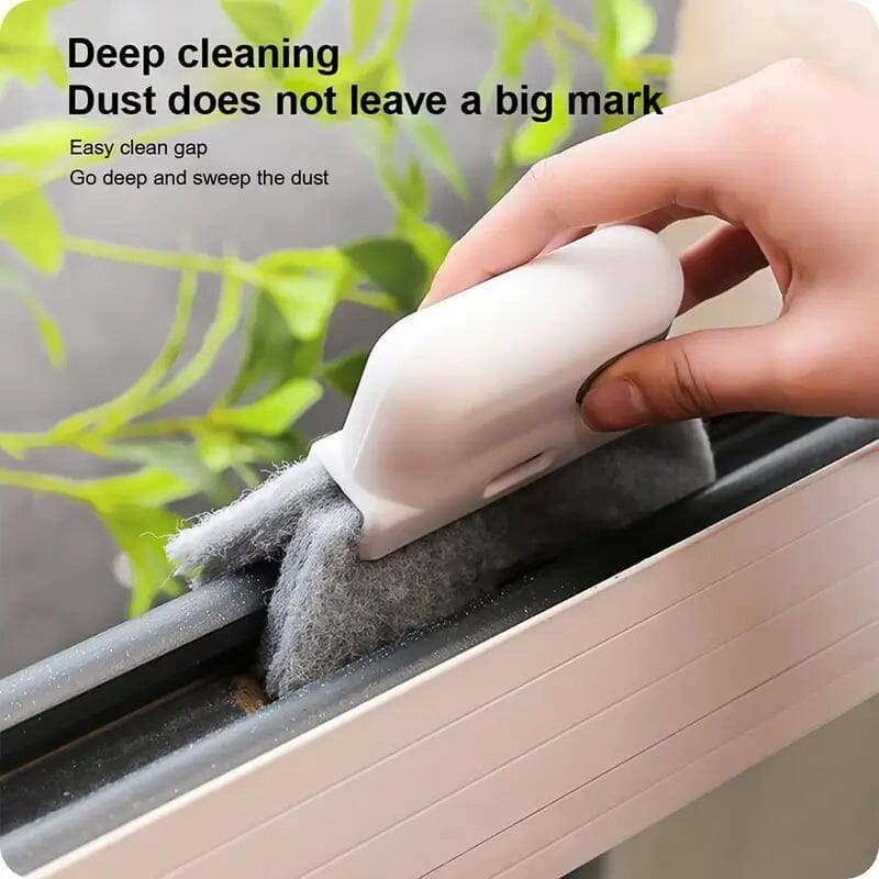 2-Pack: Universal Door and Window Track Cleaning Brush Everything Else - DailySale