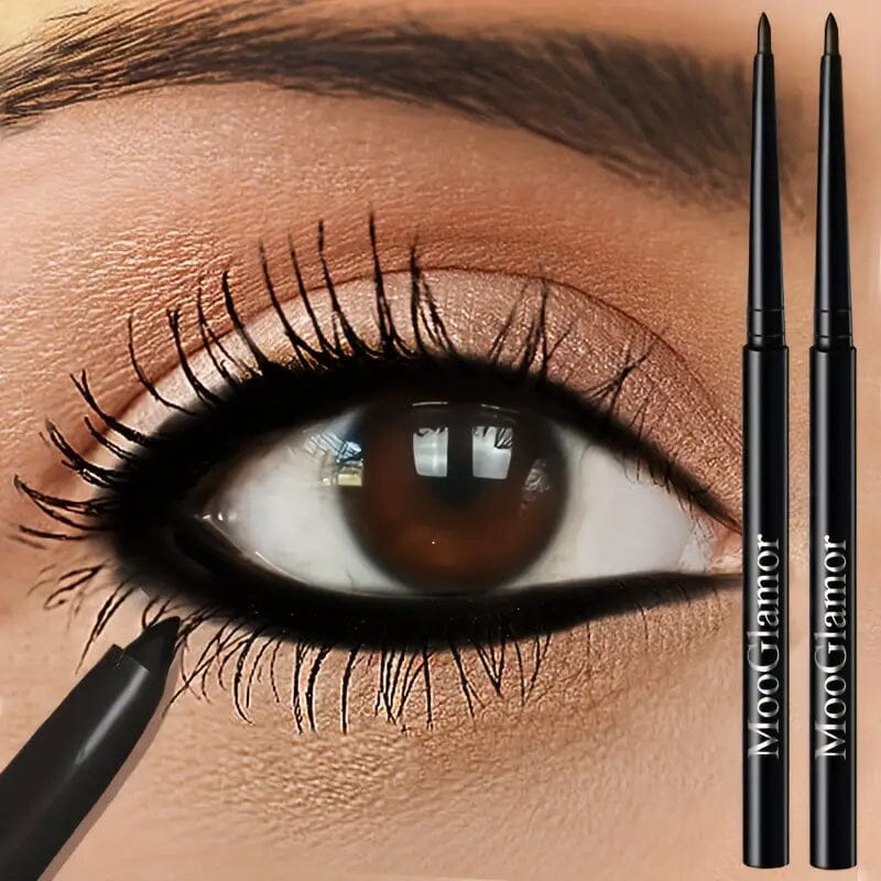 2-Pack: Waterproof Long-Lasting Eyeliner Pencil for Beginners Beauty & Personal Care - DailySale