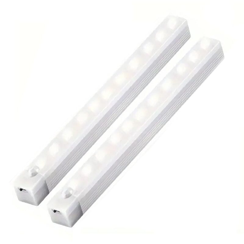 2-Pack: Wireless Motion Sensor 12" LED Light Strip Indoor Lighting - DailySale