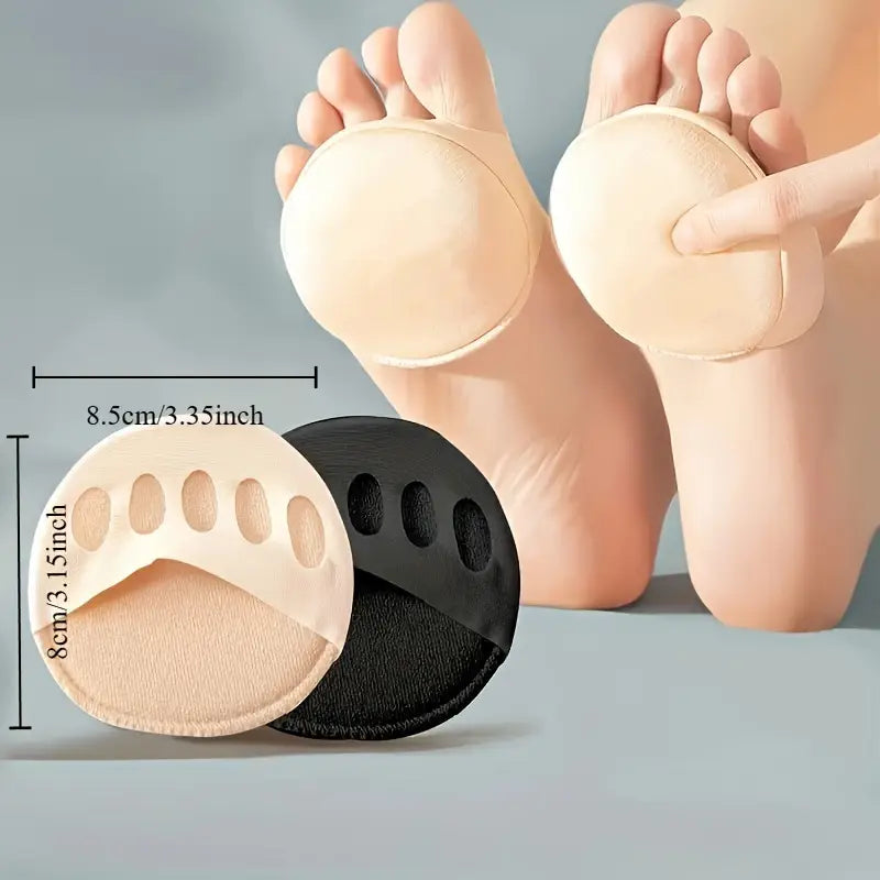 2-Pairs: Invisible Socks Spherical Footrest Women's Shoes & Accessories - DailySale