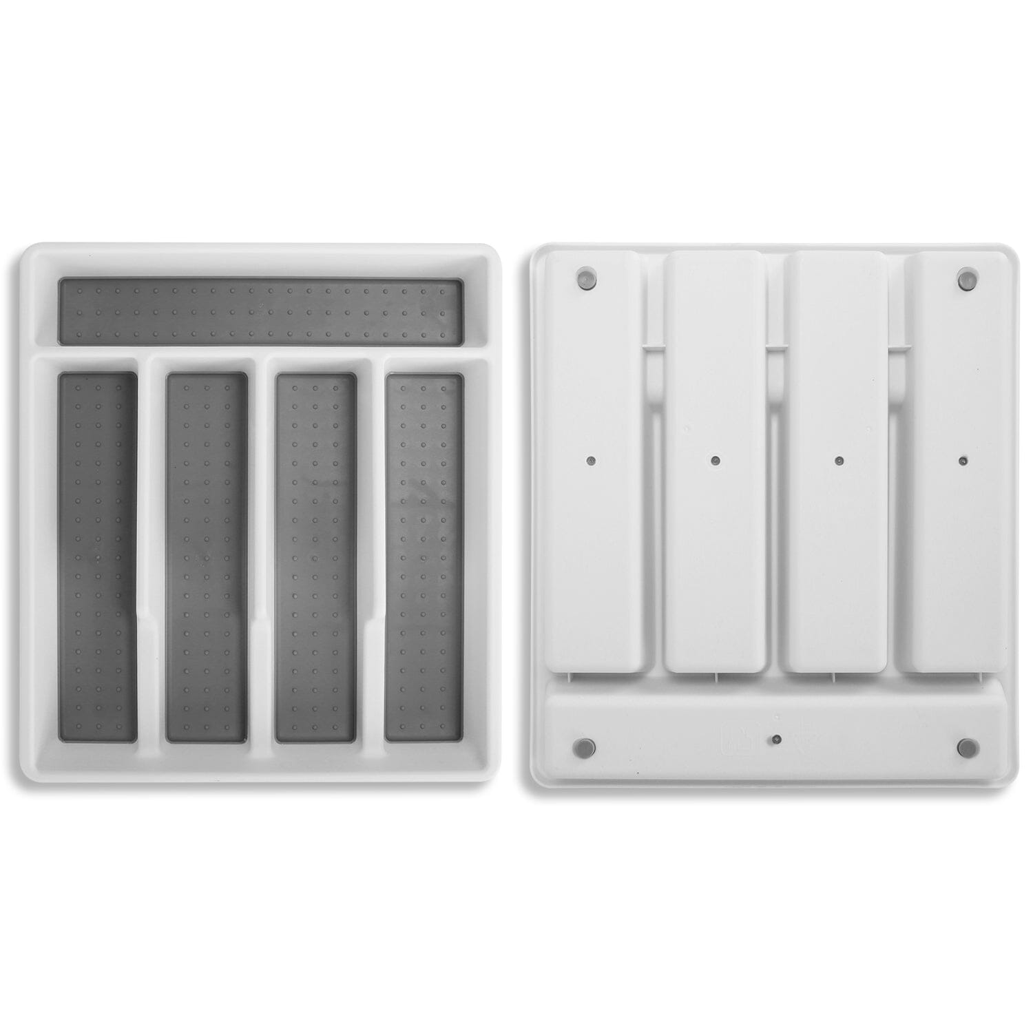 2-Piece: Silverware Utensil Organizer Kitchen Storage - DailySale