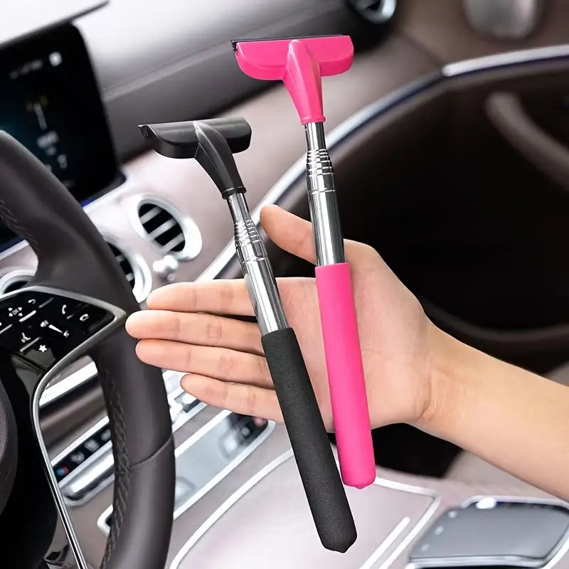 2-Pieces: 2-in-1 Retractable Portable Wiper Automotive - DailySale