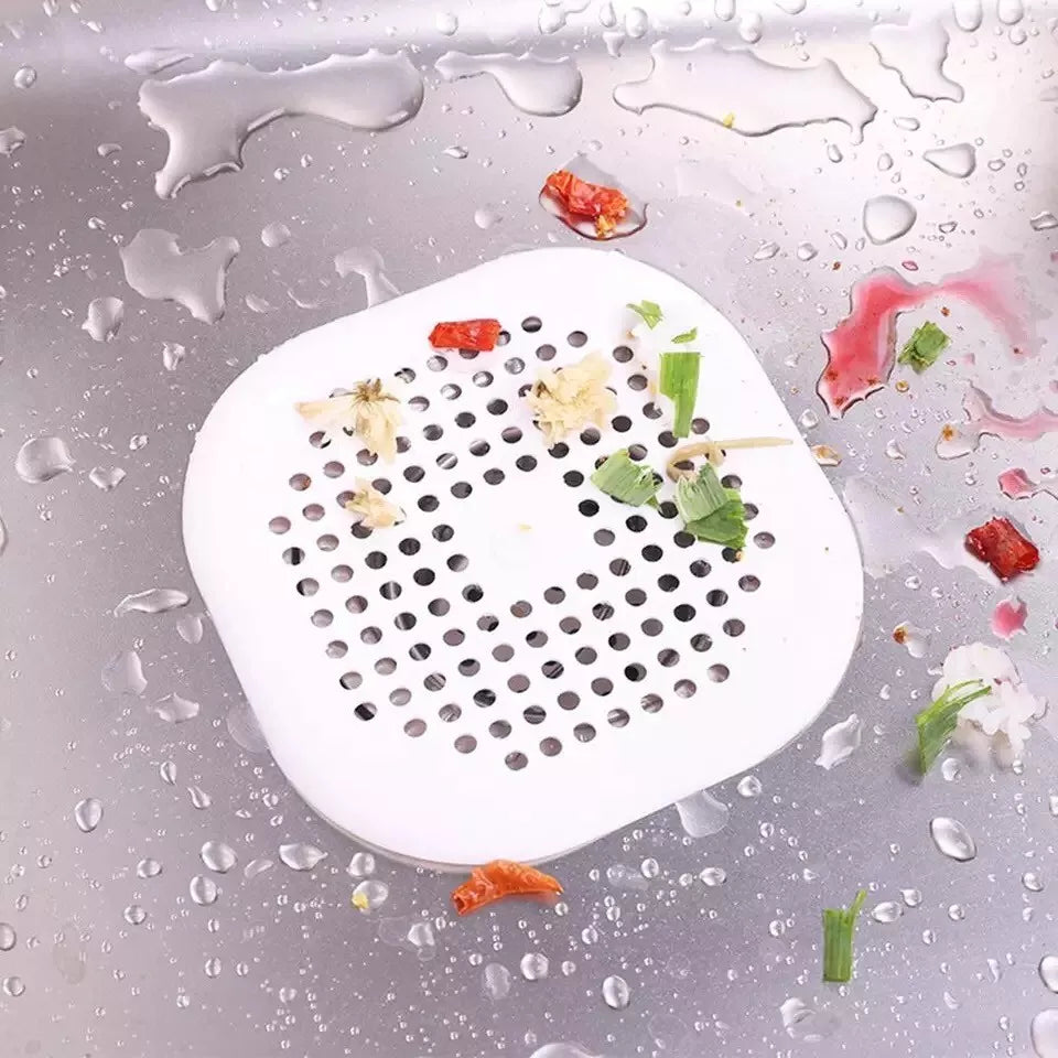 2-Pieces: Bathroom Kitchen Waste Sink Strainer Hair Filter Drain Net Catcher Cover Kitchen Tools & Gadgets - DailySale