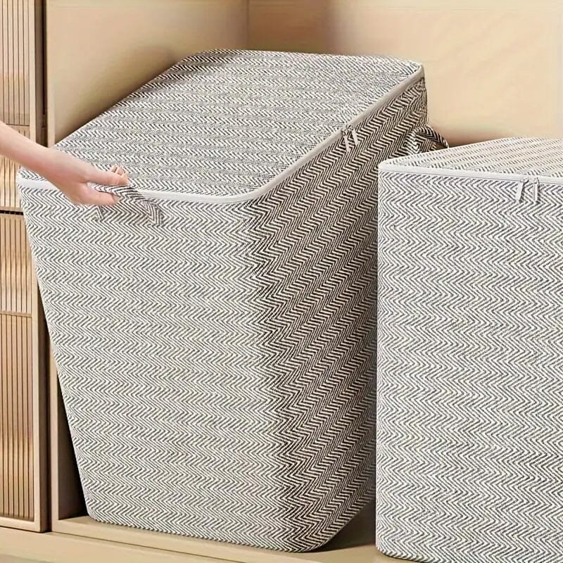 2-Pieces: Clothes Quilt Moving Storage Box Closet & Storage - DailySale