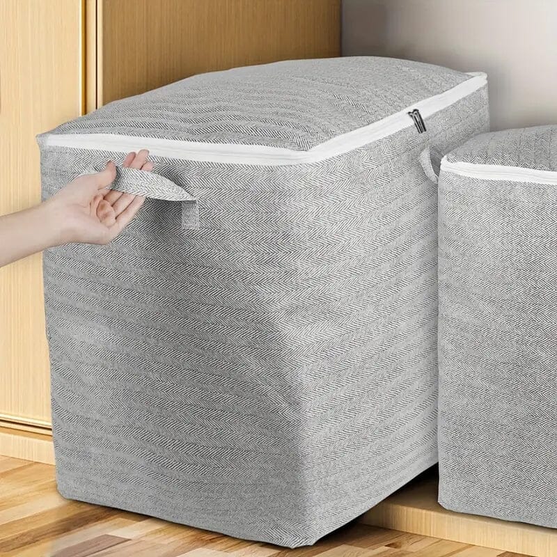 2-Pieces: Clothes Quilt Moving Storage Box Closet & Storage - DailySale