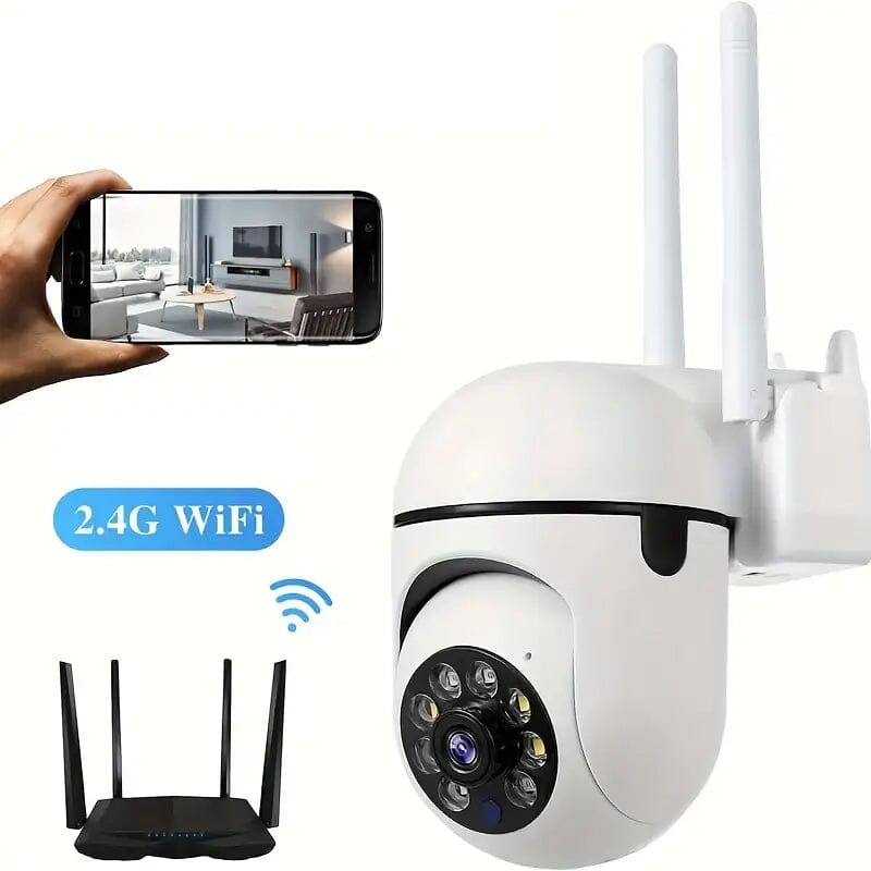 2-Pieces: Compact Wireless IP Security Cameras with App Control Smart Home & Security - DailySale