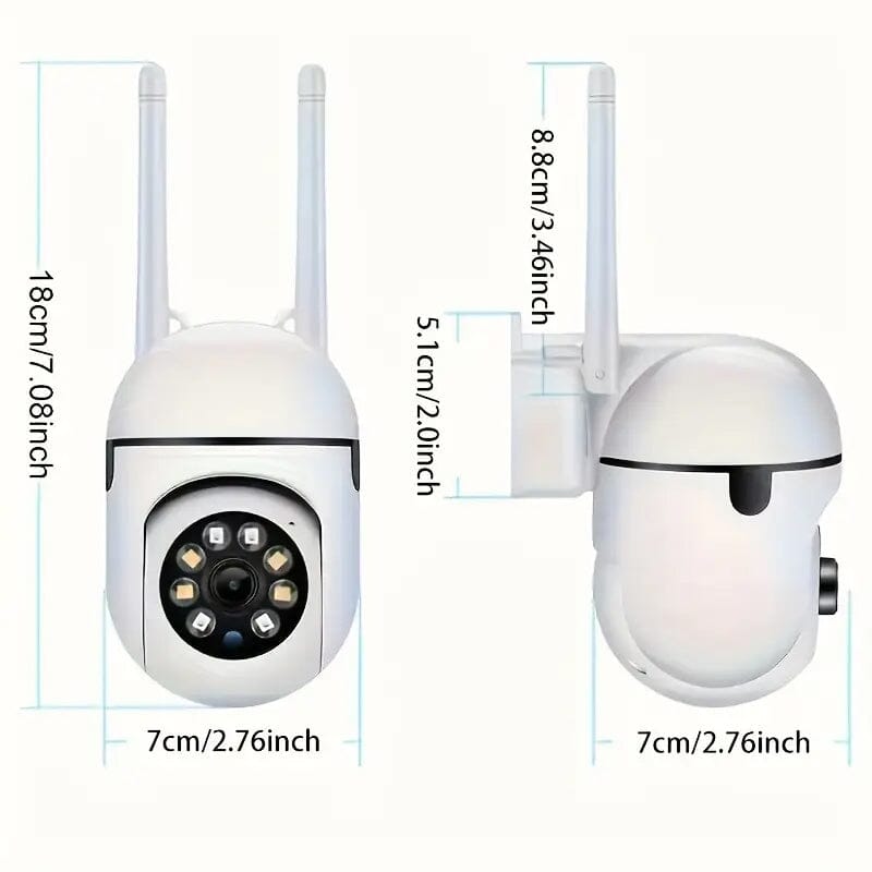 2-Pieces: Compact Wireless IP Security Cameras with App Control Smart Home & Security - DailySale