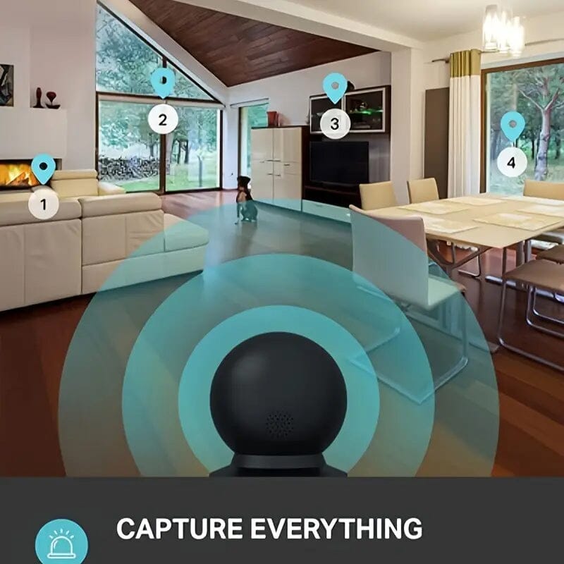 2-Pieces: Compact Wireless IP Security Cameras with App Control Smart Home & Security - DailySale