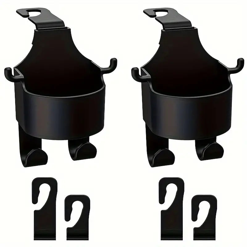 2-Pieces: Multifunctional Car Seat Back Hooks Automotive - DailySale