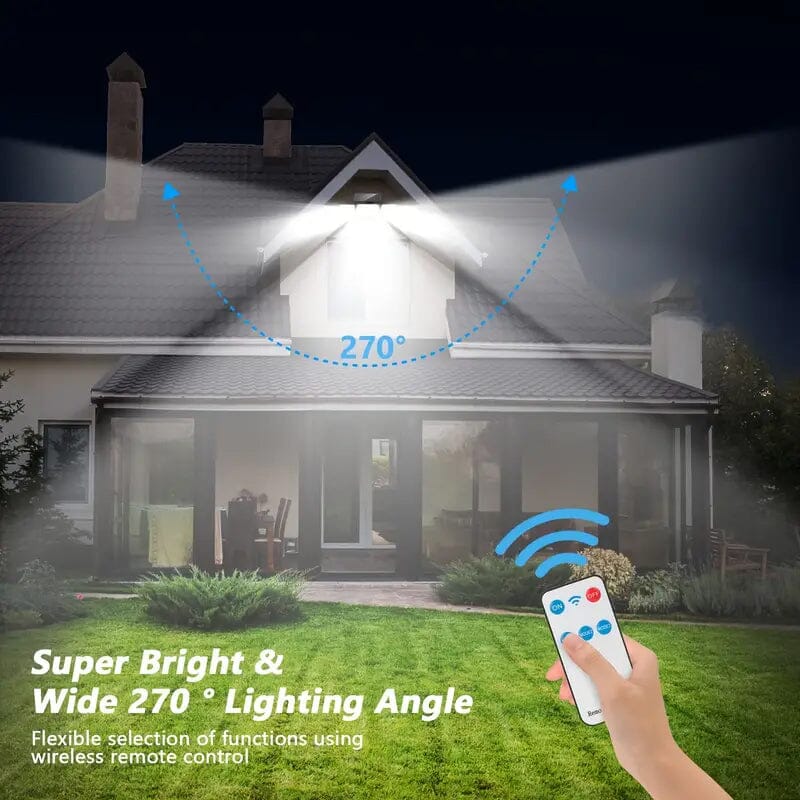 2-Pieces Set: Super Bright Solar Motion Sensor Outdoor Light Outdoor Lighting - DailySale