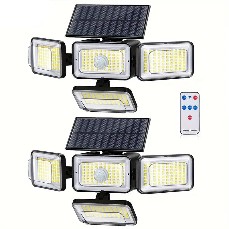 2-Pieces Set: Super Bright Solar Motion Sensor Outdoor Light Outdoor Lighting - DailySale