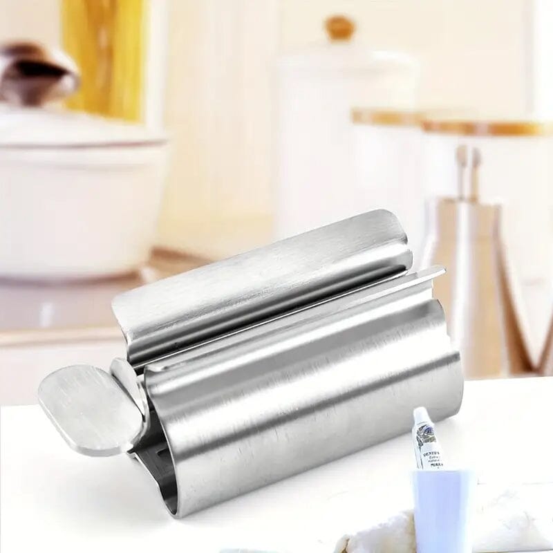 2-Pieces: Stainless Steel Toothpaste Squeezer Bath - DailySale