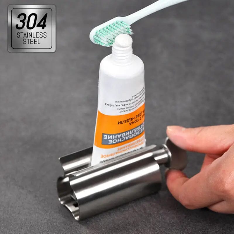 2-Pieces: Stainless Steel Toothpaste Squeezer Bath - DailySale