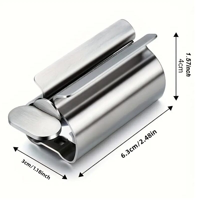 2-Pieces: Stainless Steel Toothpaste Squeezer Bath - DailySale