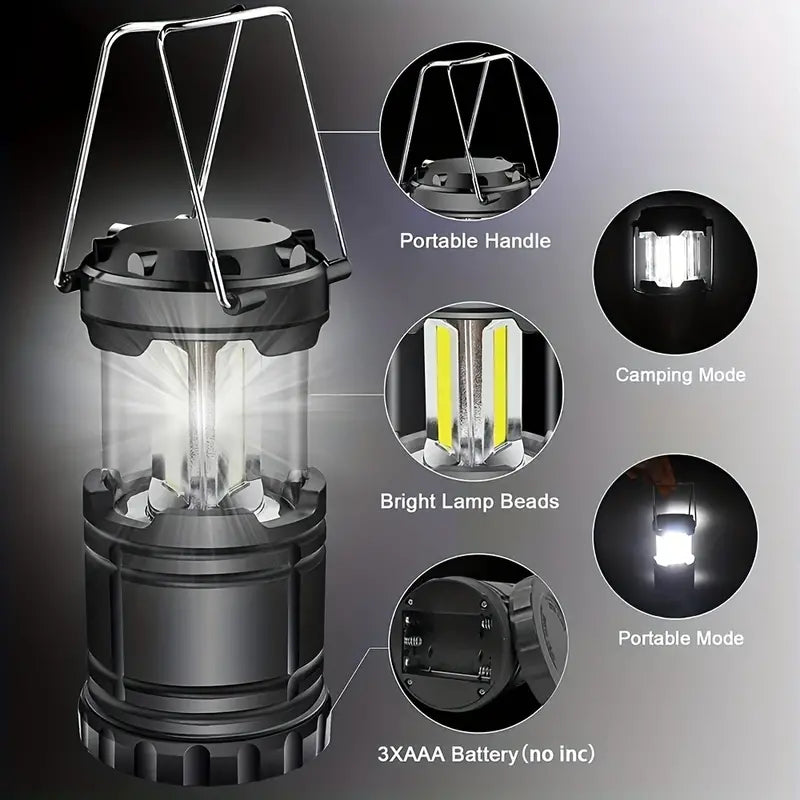 Emergency Lanterns by LivingSURE, Set of 2 - LED Lantern - Miles Kimball