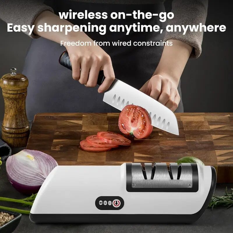 2-Stage Electric Knife Sharpener Kitchen Tools & Gadgets - DailySale