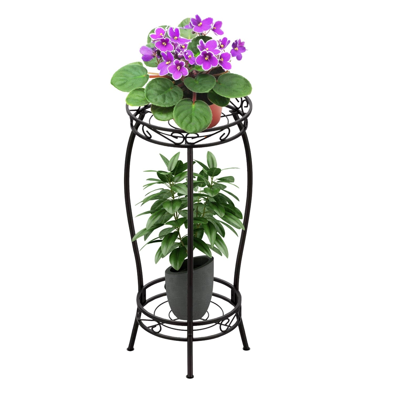 2-Tier Tall Plant Stand Rack Holder Garden & Patio - DailySale