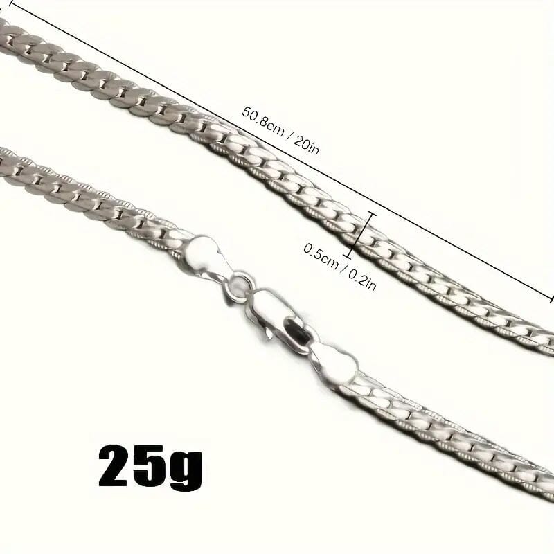 20-Inch 925 Sterling Silver Chain Necklaces - DailySale