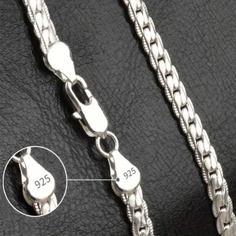 20-Inch 925 Sterling Silver Chain Necklaces - DailySale