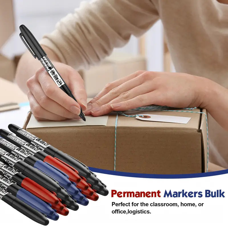 20-Pack: School Supplies Set Fine Point Waterproof Marker Arts & Crafts - DailySale