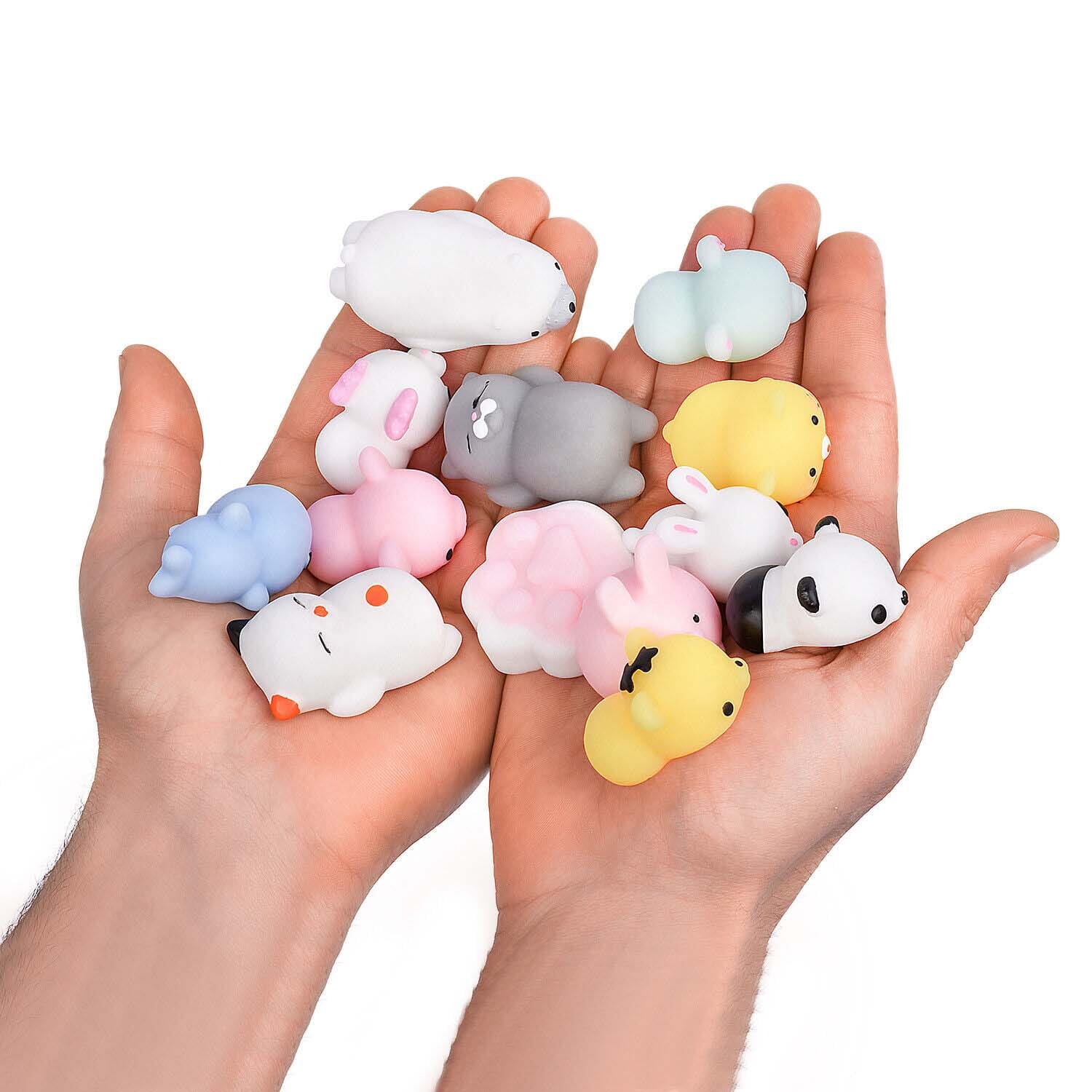 20-Pieces: Cute Animal Kawaii Stress & Anxiety Relief Squishy Toys Toys & Games - DailySale