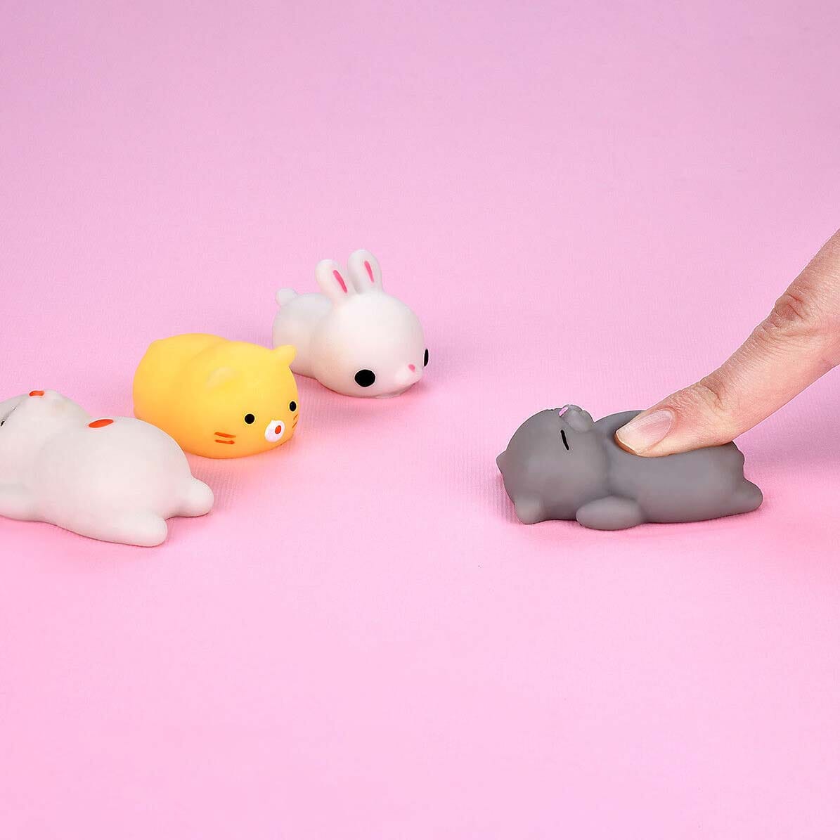 20-Pieces: Cute Animal Kawaii Stress & Anxiety Relief Squishy Toys Toys & Games - DailySale