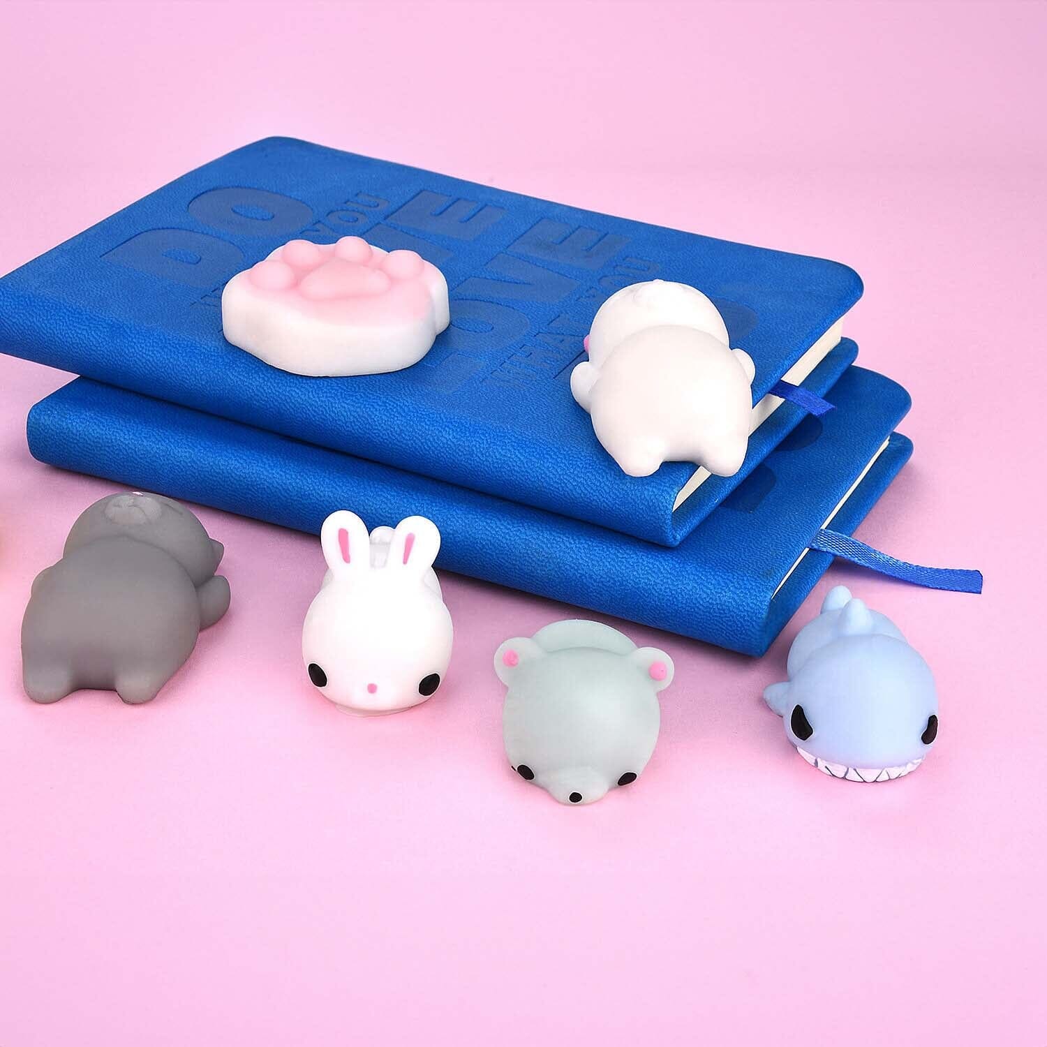 20-Pieces: Cute Animal Kawaii Stress & Anxiety Relief Squishy Toys Toys & Games - DailySale