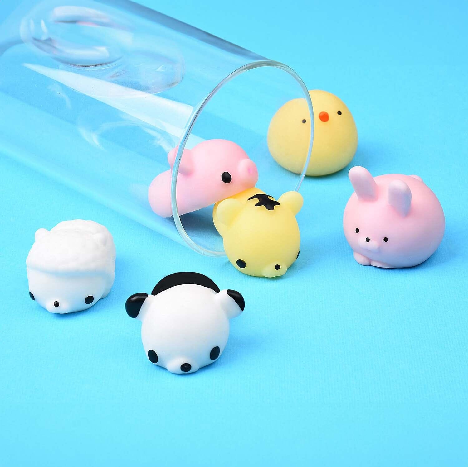 20-Pieces: Cute Animal Kawaii Stress & Anxiety Relief Squishy Toys Toys & Games - DailySale