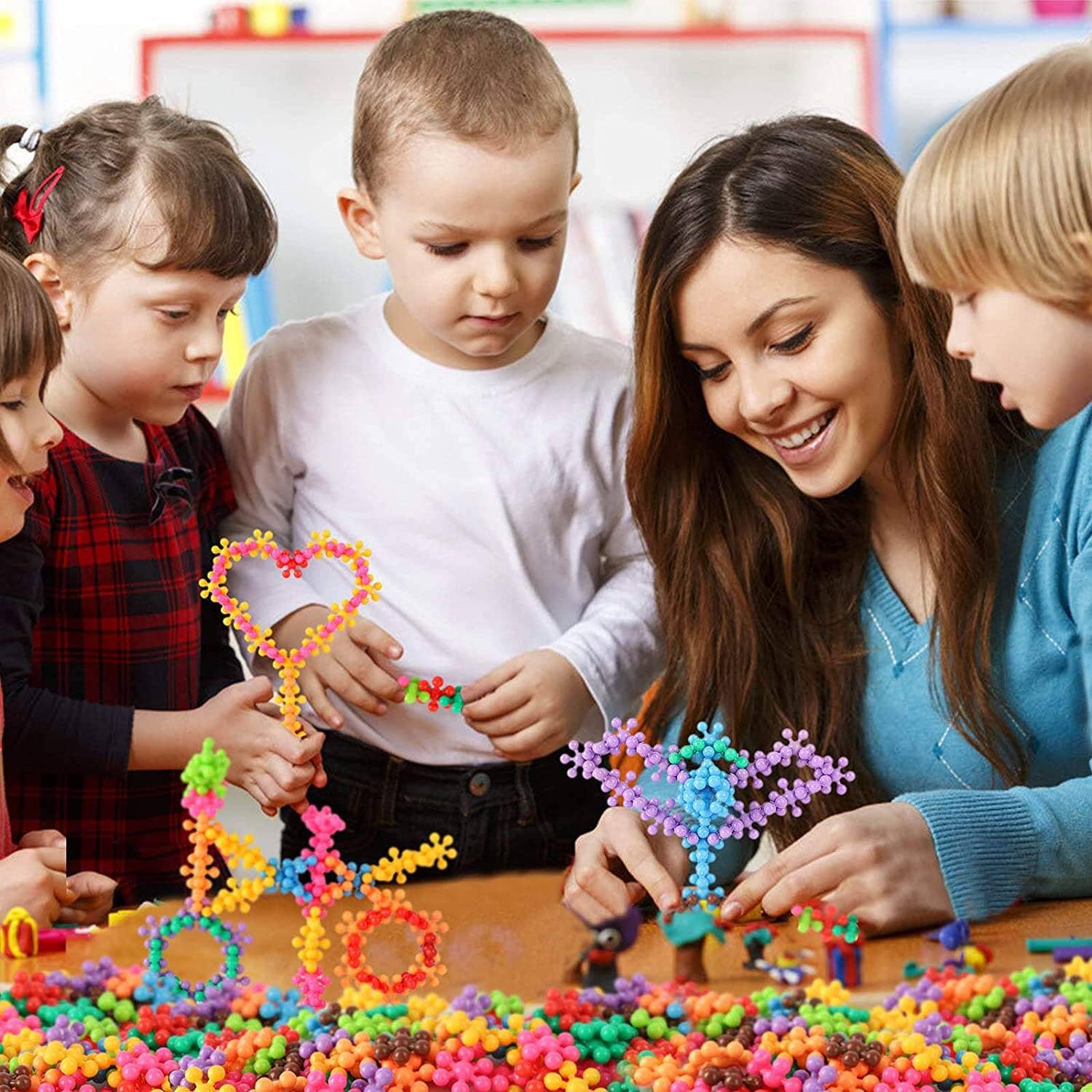 200-Piece: 3D Interlocking Building Blocks STEM Toy Toys & Games - DailySale