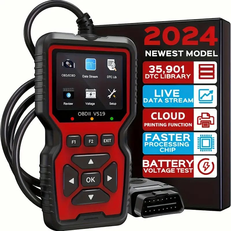 2024 Advanced V519 OBD2 Scanner Tool Automotive - DailySale