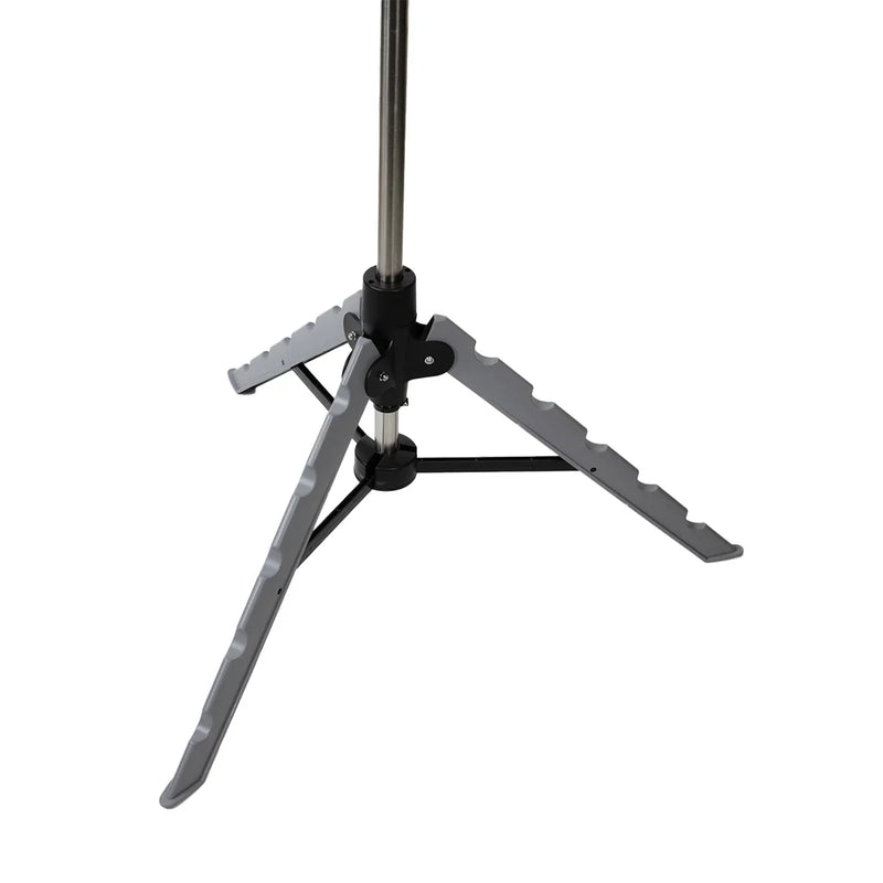 Silver Foldable Tripod Garment Drying Rack