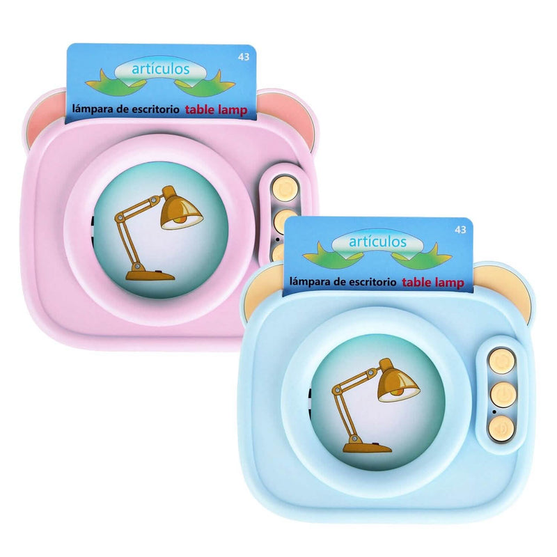 224 Sight Words Spanish and English Bilingual Talking Flash Cards Toys & Games - DailySale
