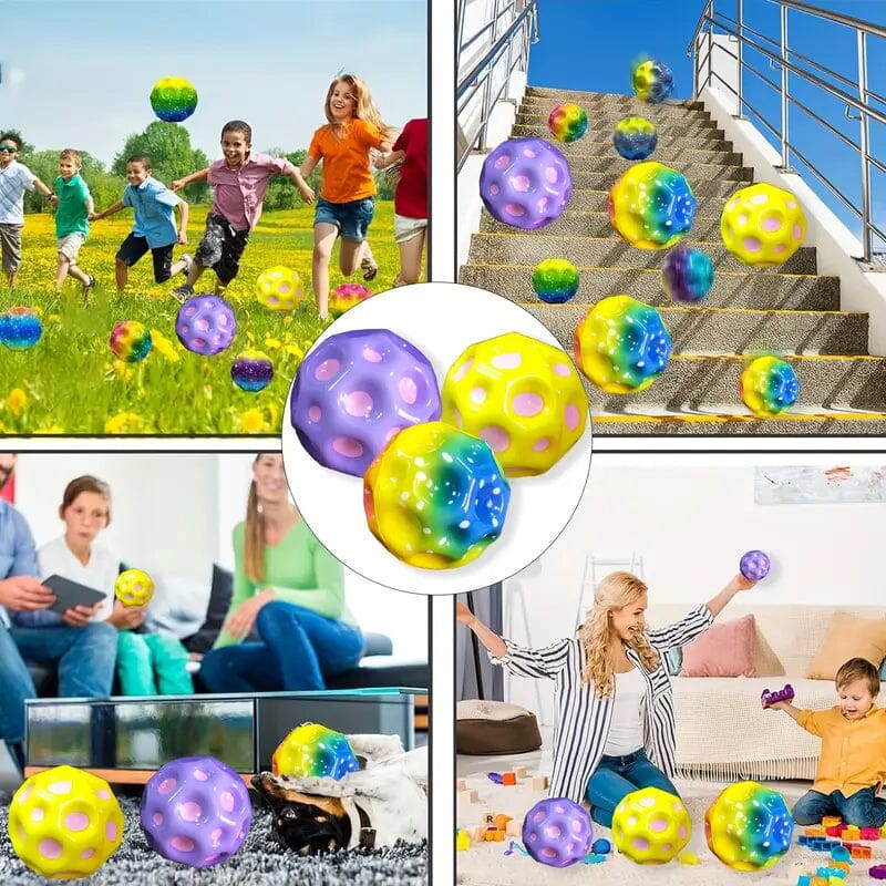 2.48-Inch Extreme High Bouncing Flash Space Ball Toys & Games - DailySale