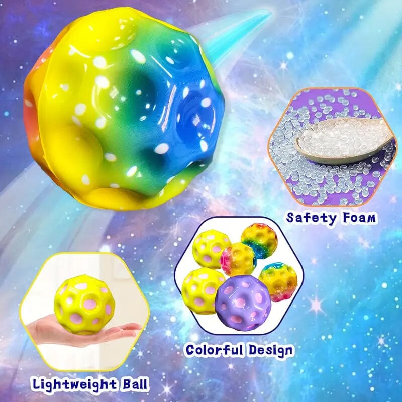 2.48-Inch Extreme High Bouncing Flash Space Ball Toys & Games - DailySale