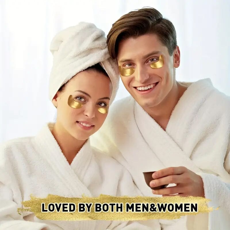 25-Pairs: 24K Gold Eye Mask Beauty & Personal Care - DailySale