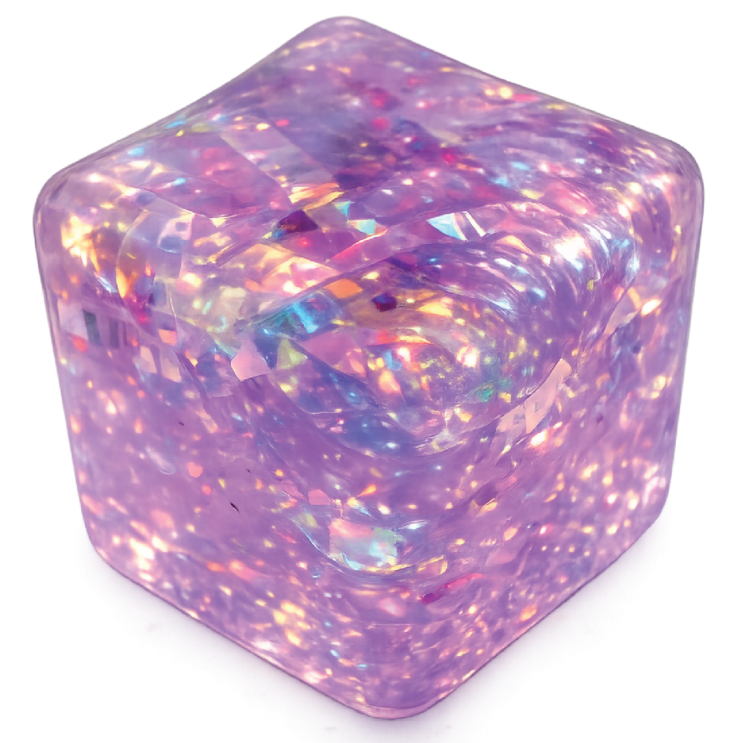 Fun Doh Squishy Charm Cube Sensory Fidget Toy – Assorted Styles