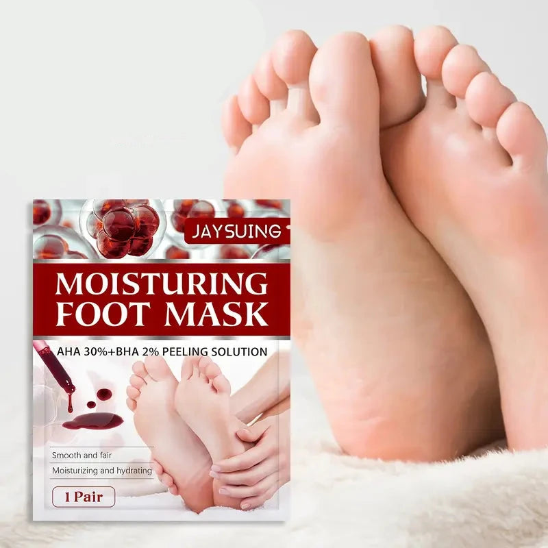 5-Pack: JAYSUING AHA 30% BHA 2% Peeling Solution Foot Mask