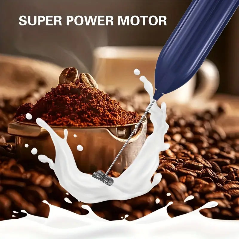 Portable Battery Operated Powerful Handheld Milk Frother