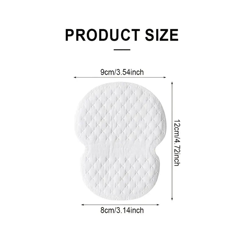 10-Pack: Disposable Underarm Sweat Pads