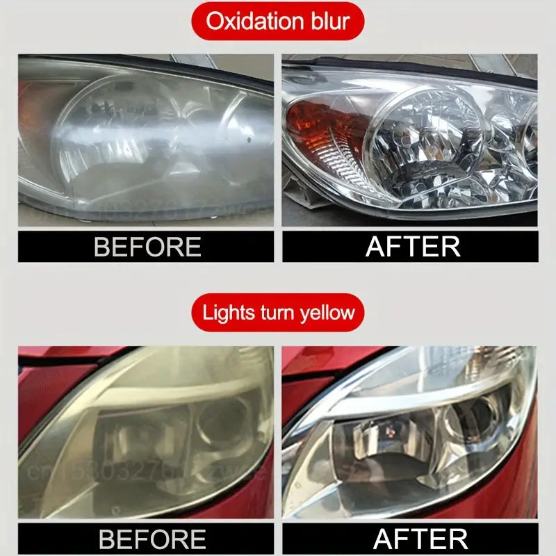 Car Headlight Restoration Polishing Kits Headlamp Scratch Remove