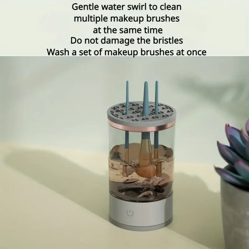 3-in-1 Automatic Makeup Brush Cleaning and Drying Stand Beauty & Personal Care - DailySale