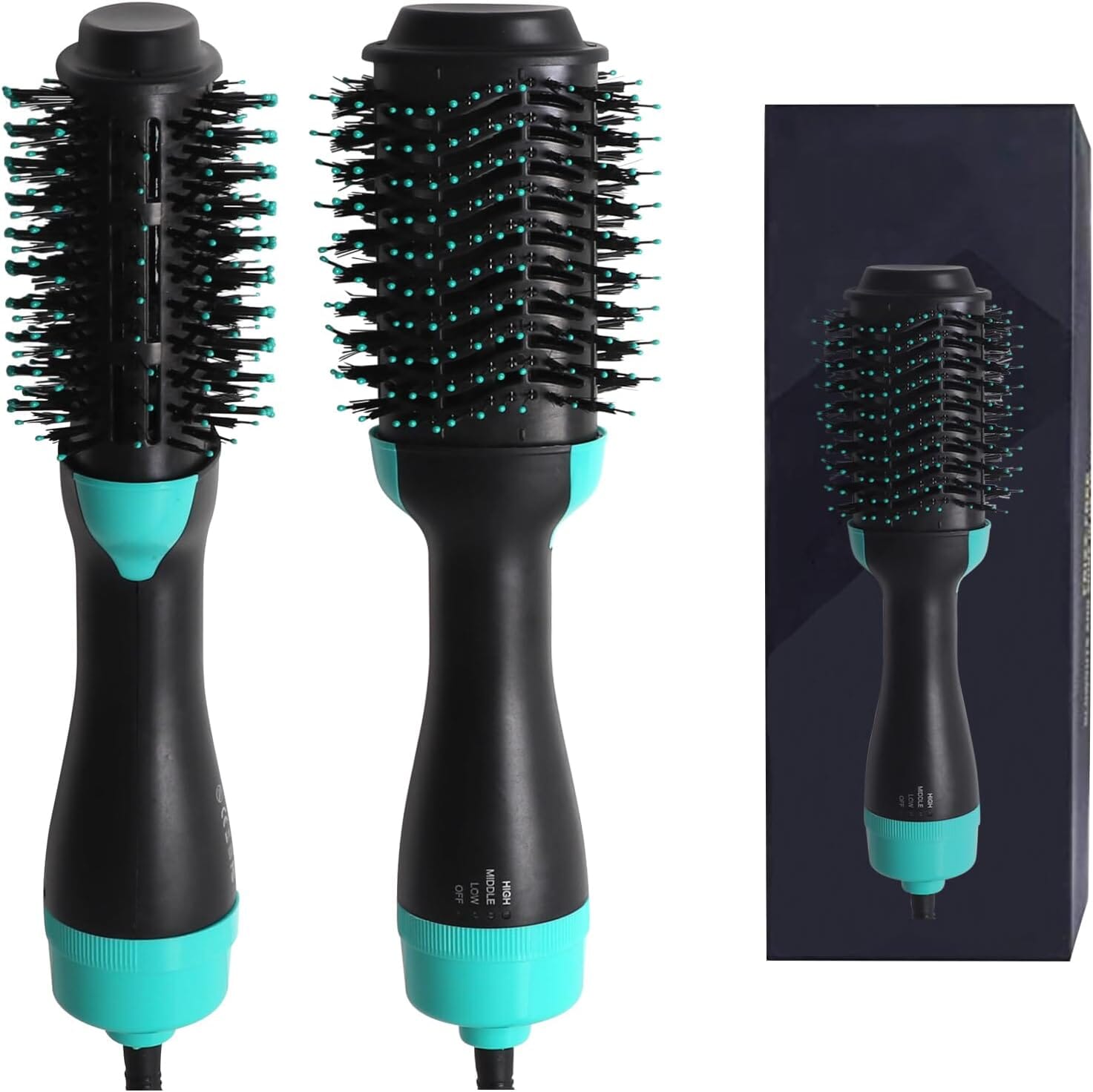 3-in-1 Ionic Straightening Hot Air Brush with Anti-Scald Feature Beauty & Personal Care - DailySale