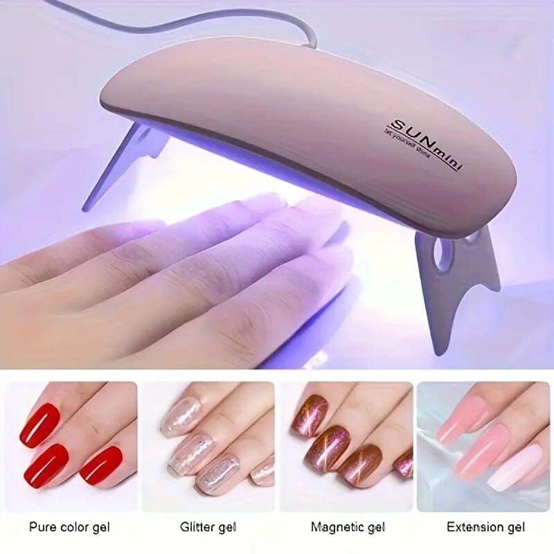 3 LED Mini UV/LED Nail Dryer Beauty & Personal Care - DailySale