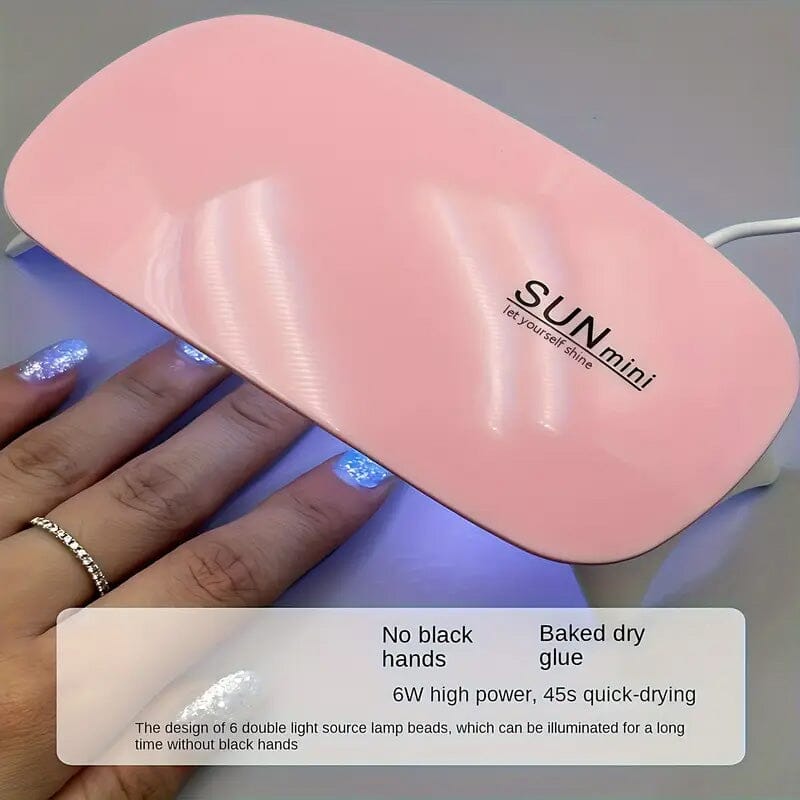 3 LED Mini UV/LED Nail Dryer Beauty & Personal Care - DailySale