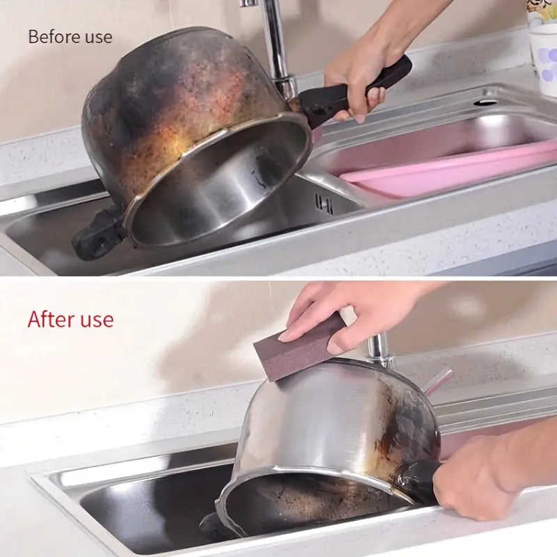 3-Pack: Emery Magic Wipe - Bottom Cleaning Descaling Sponge Kitchen Tools & Gadgets - DailySale