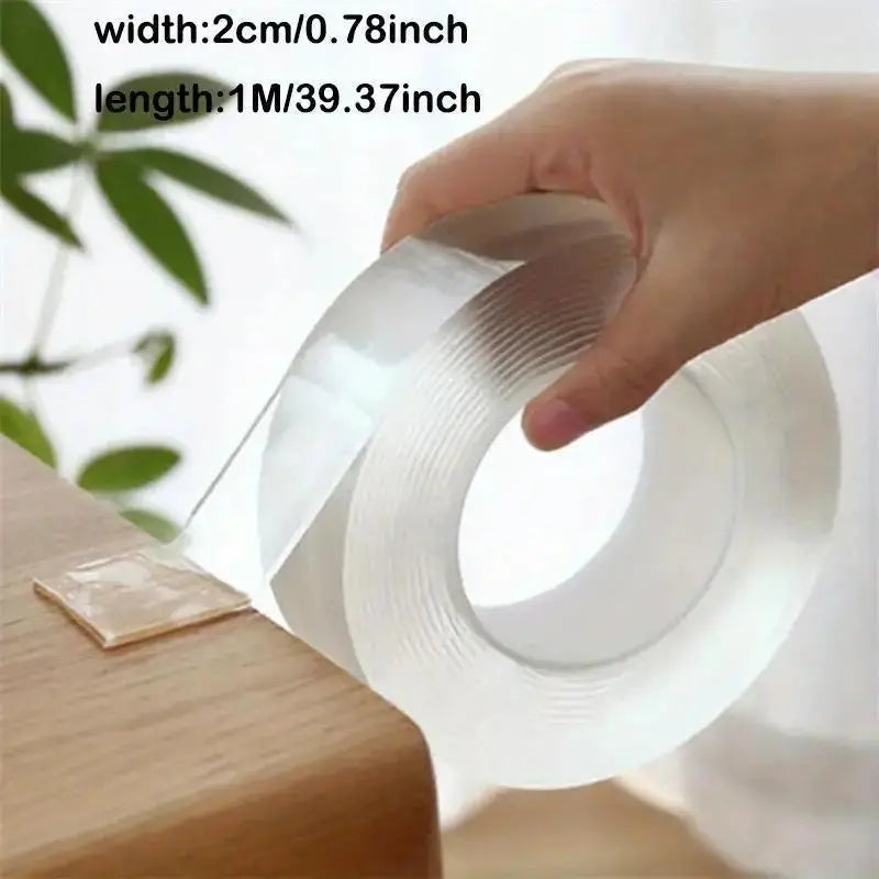 3-Pack: Reusable & Washable Nano Double-Sided Tape Everything Else - DailySale