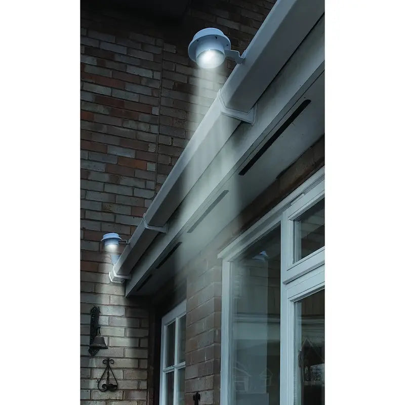 3-Pack: Solar LED Fence Gutter Lights Outdoor Lighting - DailySale